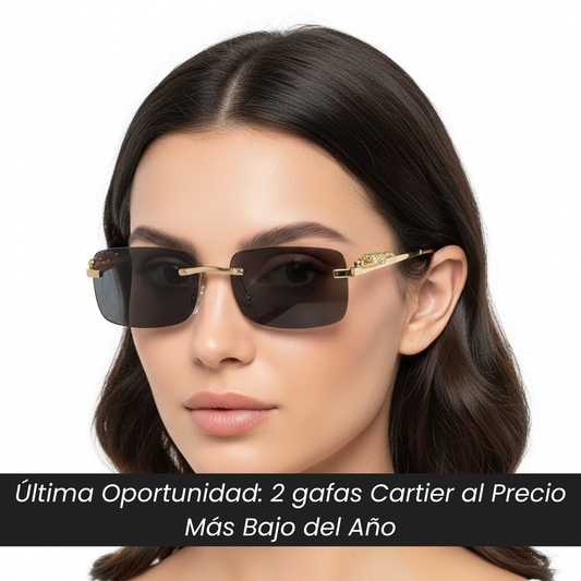 Gafas Cartier Leopard – Bonificación Especial 50% OFF